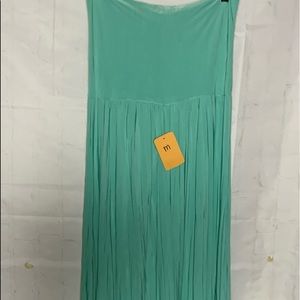 😎Aqua Maxi skirt or Sleeveless Dress🤔🙌🏻
